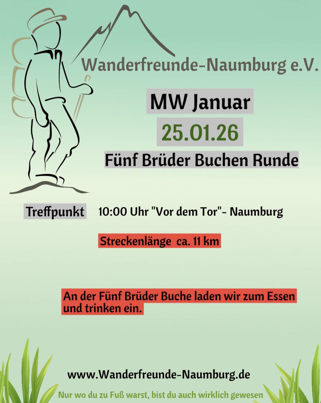 Monatswanderung Januar 2026 Fünf Brüder Buche Monatswanderung Januar 2026 Fünf Brüder Buche