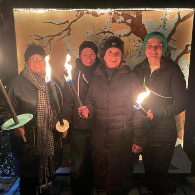 Fackelwanderung am Nikolaustag